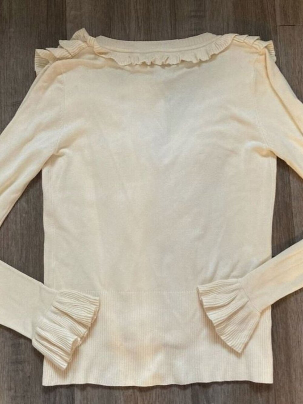 Hopeless Romantic Ruffled Sweater - Picture 2 of 3